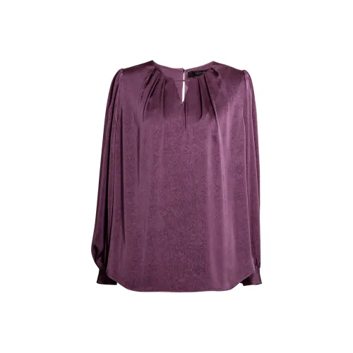 ROEYSHOUSE Рубашка Женская Темно-фиолетовая