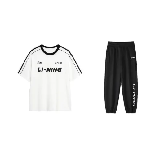 LINING Sports Life Collection Повседневная Спортивная Одежда Мужская Айвори