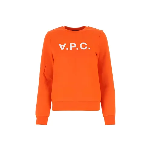 A.P.C Апельсин Женские Свитшоты