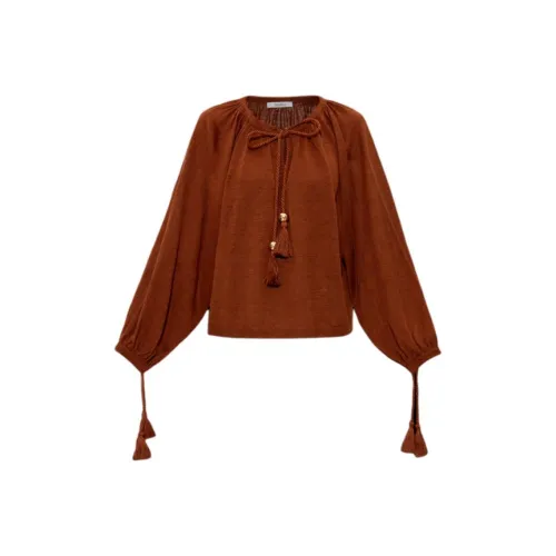 MaxMara Коричневые Женские Т-рубашки