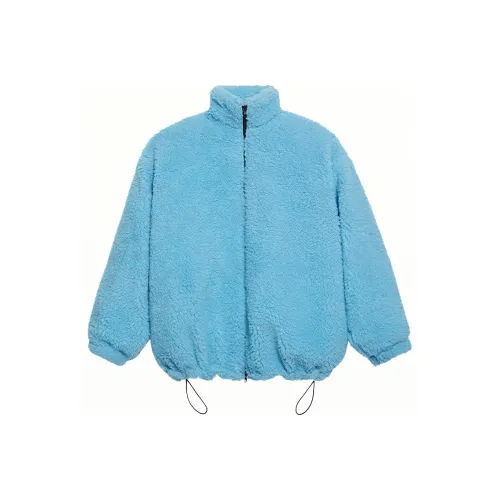 Balenciaga Пальто Женское Светло-Синий