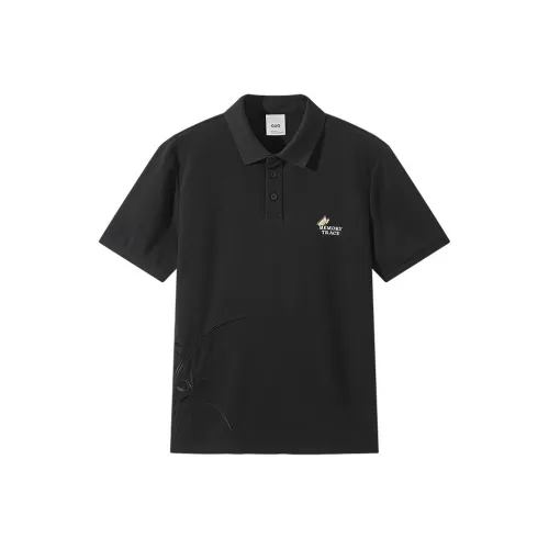 GXG Короткий рукав Polo для мужчин черный