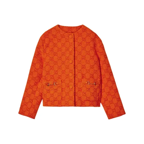 GUCCI Куртки и Пальто Женские Оранжевые