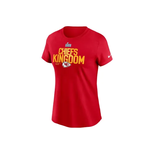 NIKE Red Женские Футболки