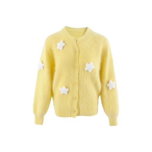 CLOUD SEASON Желтый Женский Трикотаж