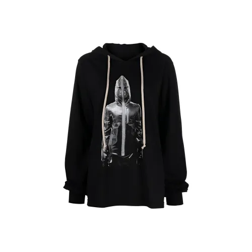 Rick Owens DRKSHDW Черные Женские Свитшоты