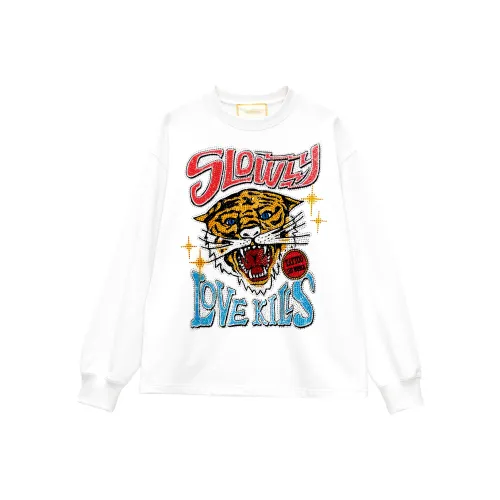 Ed Hardy Белый E1ODW007 Женские Свитшоты