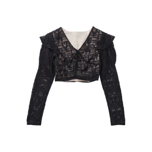 IRO NIGHT Черные Женские Рубашки