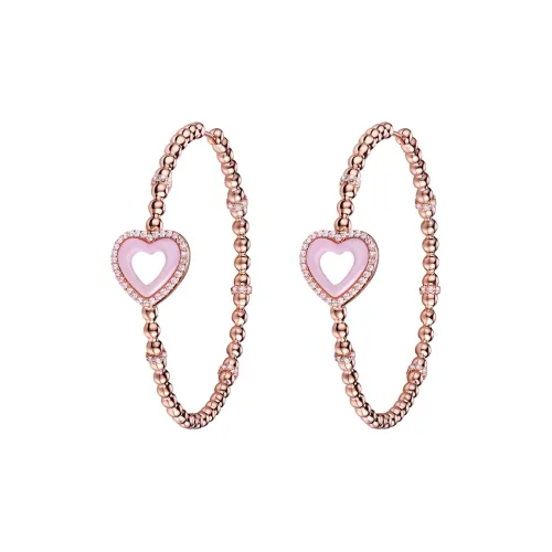 BLACK BY BLUE BRAVE 4B 18K Розовое золото с покрытием Серьги Женские