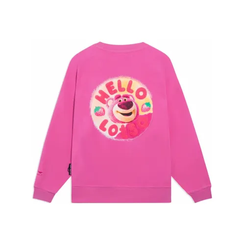 LINING Disney Розовые Женские Толстовки