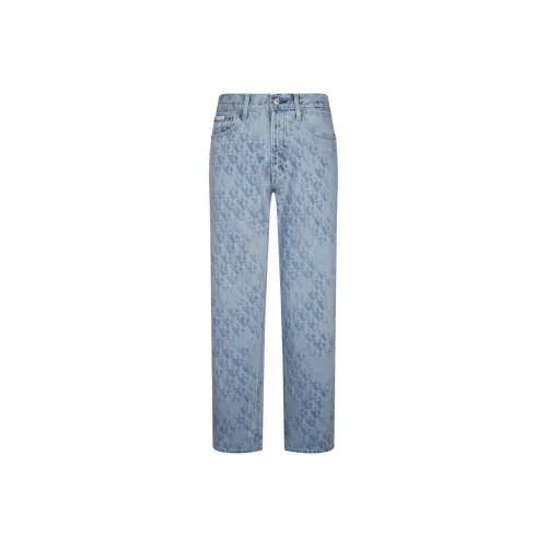 Calvin Klein X6J Джинсовый Светло-Синий Мужские Джинсы