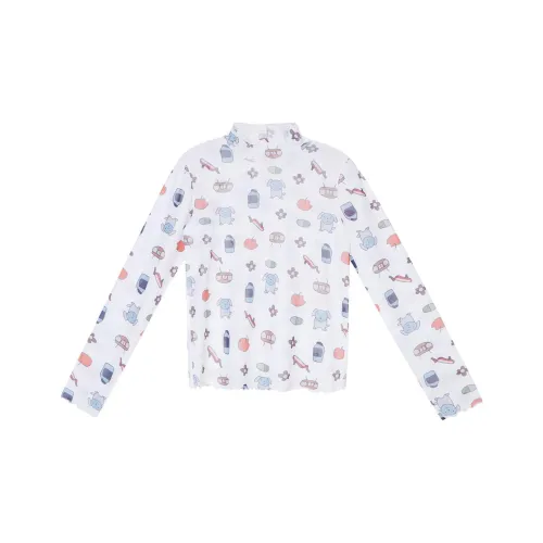 XINBANGBANG Стандартная футболка Женская Белая