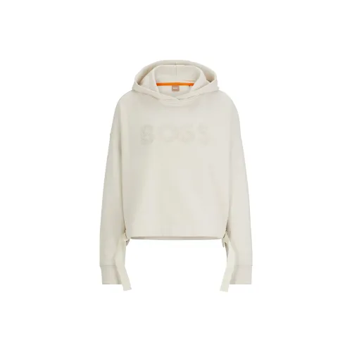 HUGO BOSS Экрю Женские Свитшоты