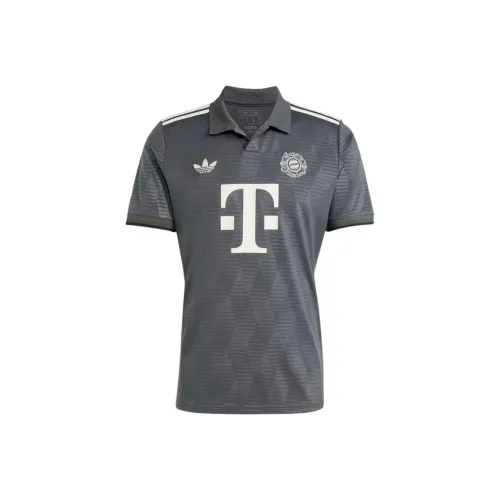 Adidas Originals FC Bayern adidas x Originals Футбол Джерси Мужской Серый