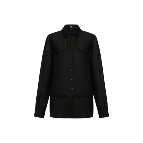Karl Lagerfeld Рубашка Женская Черная