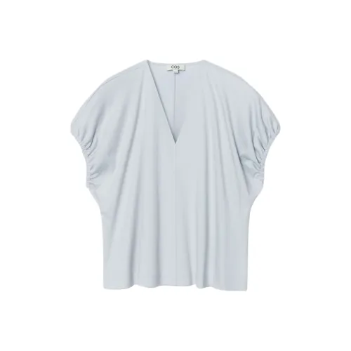 COS Светло-синие Женские Рубашки