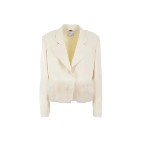 Blumarine Куртки и Пальто Женские Айвори