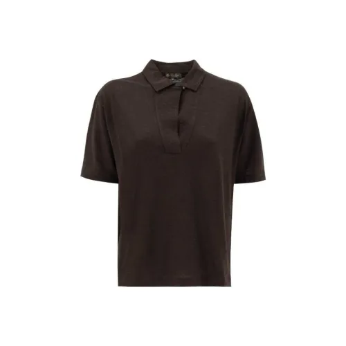 Loro Piana Коричневый Женские Поло