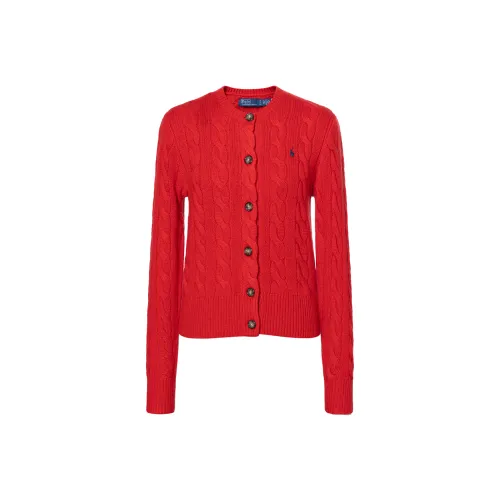 Polo Ralph Lauren FW24 Трикотаж Женский Красный