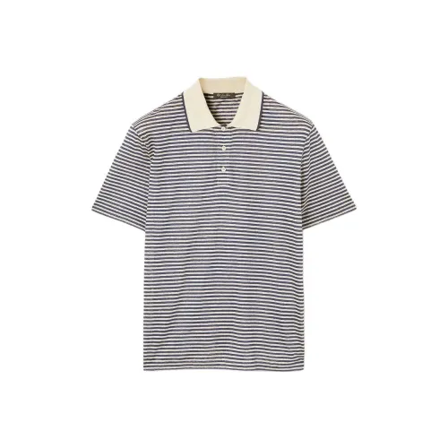 Loro Piana Dreamy Men's Polo Shirt Marine Blue