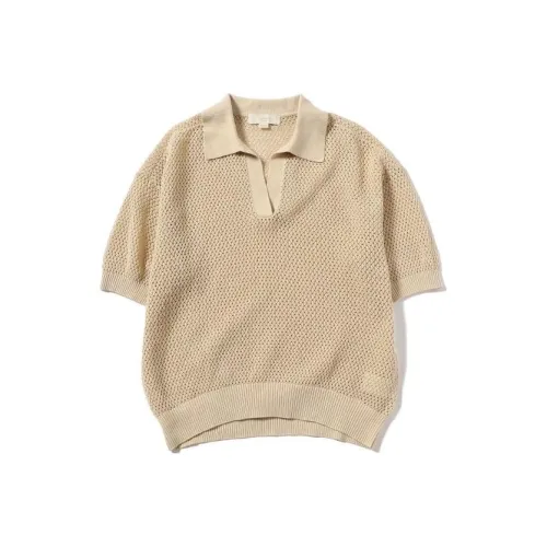 Beams Сливочный Женские Поло