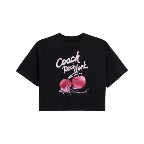 COACH Черные Женские Т-рубашки