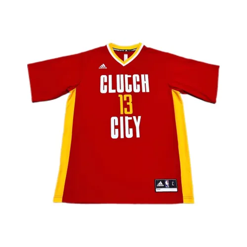 Adidas Баскетбольная Джерси Мужская Красная