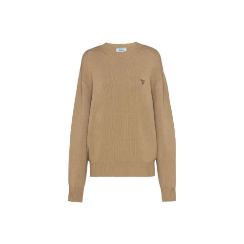 PRADA SS22 Свитер Женский CAMEL