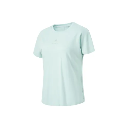 LINING Fitness Series T-Shirt Женская Перо Зеленый