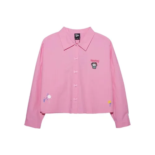 New Era Розовые Женские Рубашки