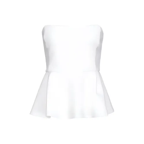 PINKO Белый Женские Топы без бретелек