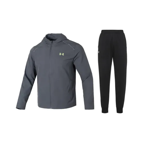 Under Armour Серый/Черный Мужская Повседневная Спортивная Одежда