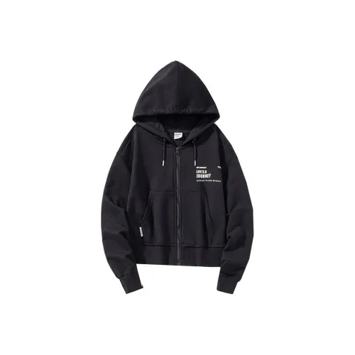 OUTDOOR PRODUCTS Черные Женские Свитшоты