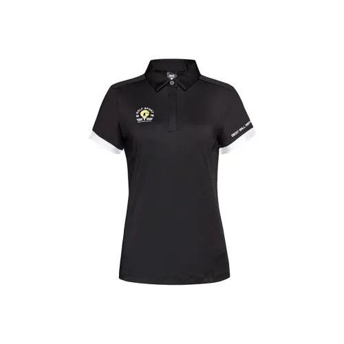GOLF Черное Женское Поло