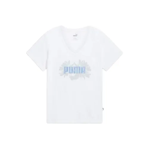 PUMA Full T-Shirt Женская Белая