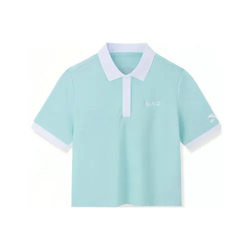 Anta Life Collection Свет Феникс Синий Женские Поло