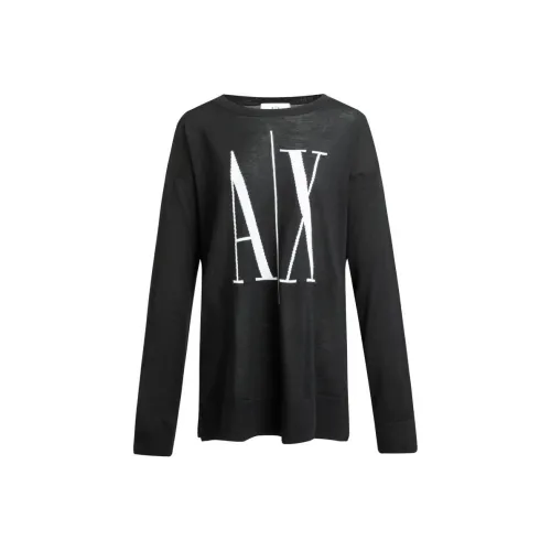 ARMANI EXCHANGEAE SS22 Свитер Женский Черный