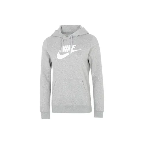 NIKE Серые Женские Свитшоты