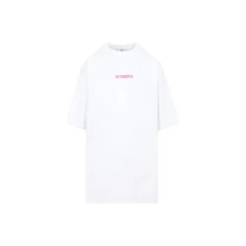 Vetements Белые Женские Футболки