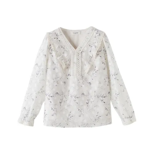 CAIDOBLE· Рубашка Женская Абрикос