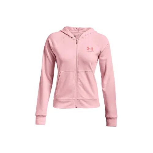 Under Armour Rival Розовые Женские Куртки