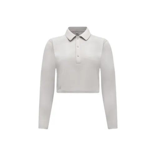 lululemon LAB Collection Поло Женское Голубино-Серое