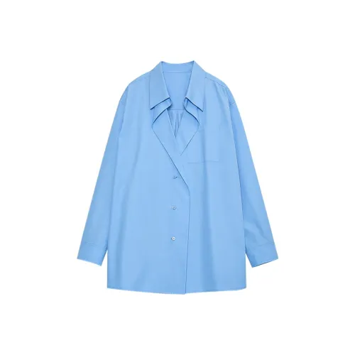 THE SEA LIFE Рубашка Женская Кляйн Синий