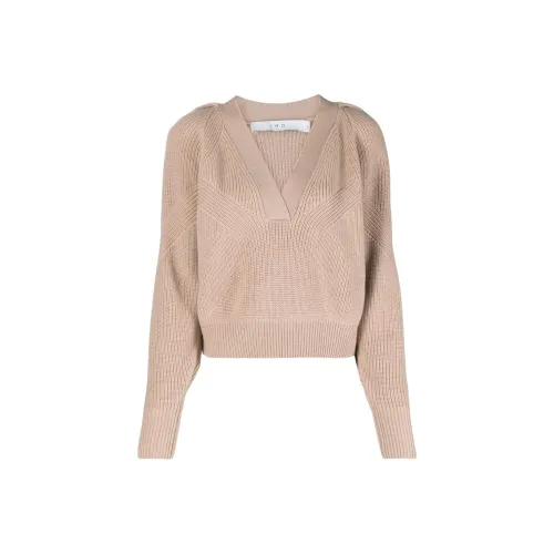 IRO NIGHT Хаки Женские кашемировые свитеры