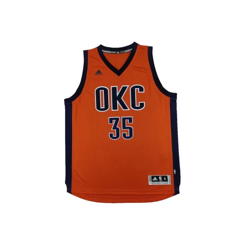 Adidas Баскетбольная Джерси Мужская Красная