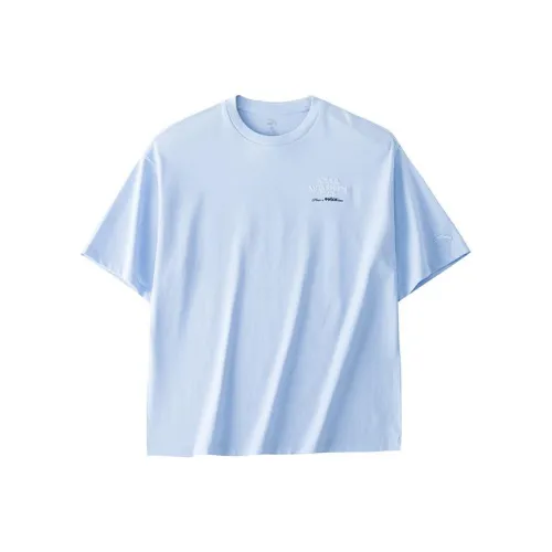 ANTA Life Collection Стандартная T-рубашка Женская Aqua Небесно-голубой