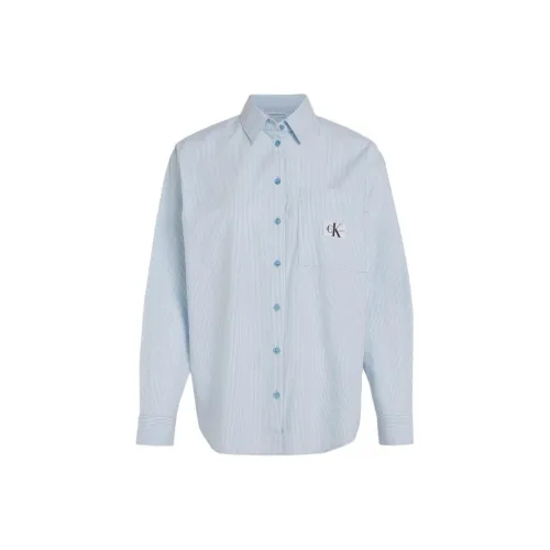 CALVIN KLEIN Рубашка Женская Синяя
