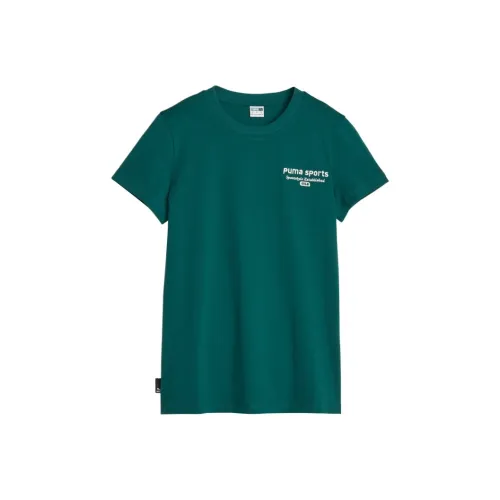 PUMA Рождественский зеленый Женские футболки