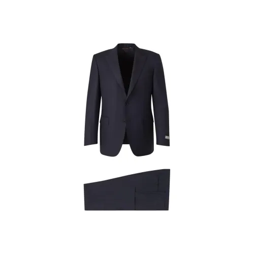 Canali Midnight Blue Мужские Деловые Костюмы