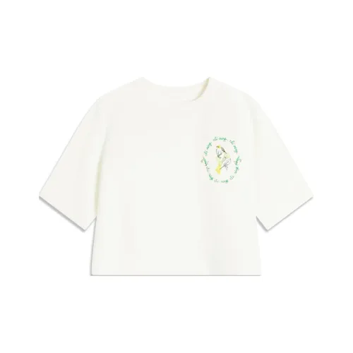 LINING Chinese Culture Series T-Shirt Женская Айвори